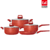 4-piece Aluminum Non-Stick Pot Set - BS-8840